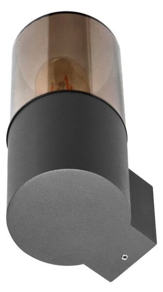 Zahradní svítidlo nástěnné ORNO AD-OP-6573GE27PP, IP54, E27, max 15W, šedá
