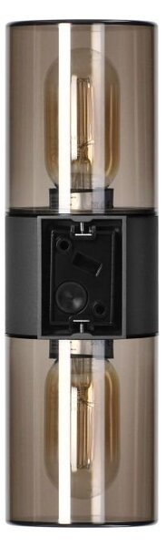 Venkovní svítidlo nástěnné ORNO AD-OP-6574GE27PP, IP54, 2xE27, max 2x15W, šedá