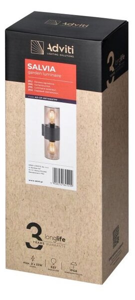 Venkovní svítidlo nástěnné ORNO AD-OP-6574GE27PP, IP54, 2xE27, max 2x15W, šedá