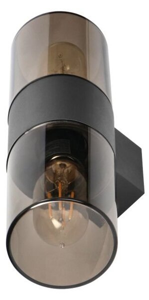Venkovní svítidlo nástěnné ORNO AD-OP-6574GE27PP, IP54, 2xE27, max 2x15W, šedá