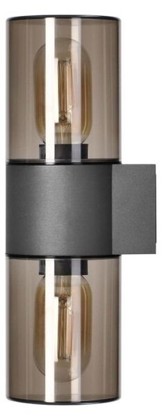 Venkovní svítidlo nástěnné ORNO AD-OP-6574GE27PP, IP54, 2xE27, max 2x15W, šedá