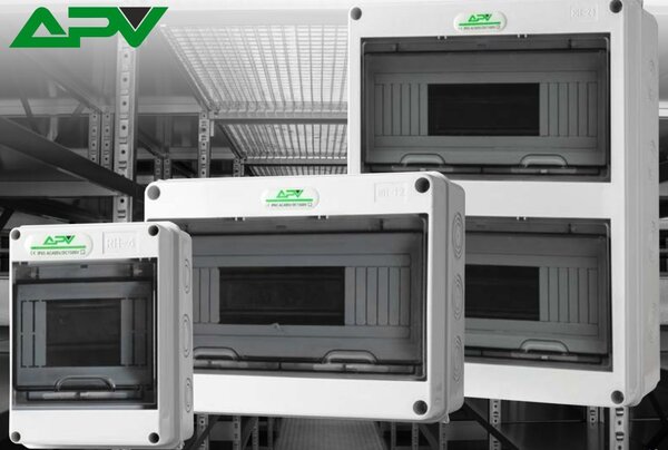 Elektroinstalační rozvaděč Adelid APV-RH-12, 1x12M IP65, IK08