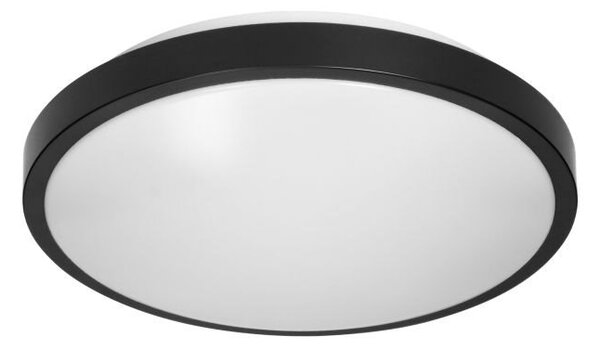 Stropní svítidlo ORNO SELENE CL/2XE27-10/B, 2xE27, max. 2x60W IP54, průměr 30,5cm, černá