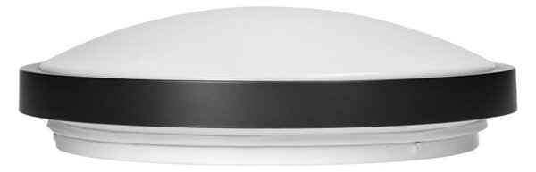 Stropní svítidlo ORNO SELENE CL/2XE27-10/B, 2xE27, max. 2x60W IP54, průměr 30,5cm, černá