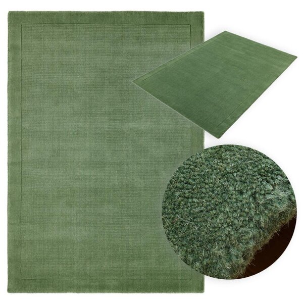Koberec York Handloom Forest Green