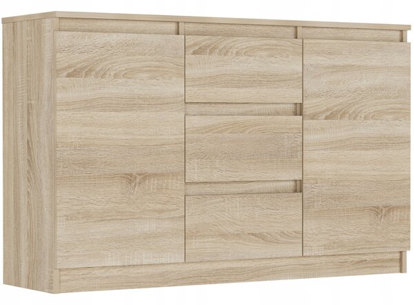 Framire Komoda sonoma 120 x 76 x 33 cm R-120-S3
