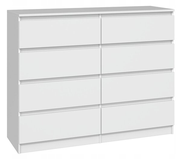 Komoda Resnera (bílá). Akce -12%