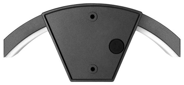 LED Zahradní lampa s PIR Adviti PILEA AD-OP-6572BLPMR4 700lm, IP54, 4000K, černá