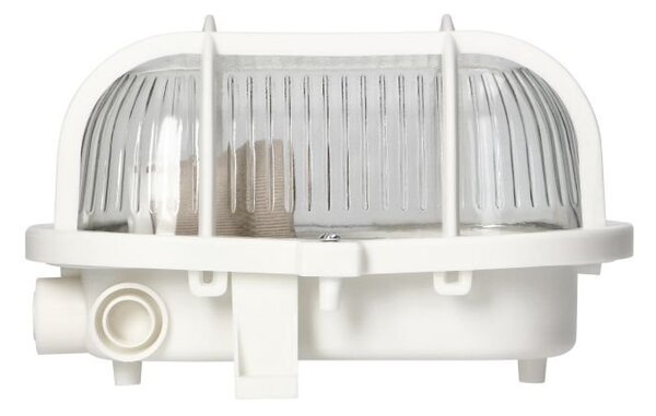 Stropní venkovní svítidlo Adviti SOTOA , E27, max. 15W, IP54, bílé