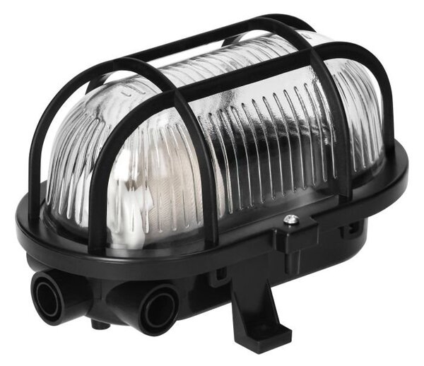 Stropní venkovní svítidlo Adviti SOTOA E27, max. 15W, IP54, černá