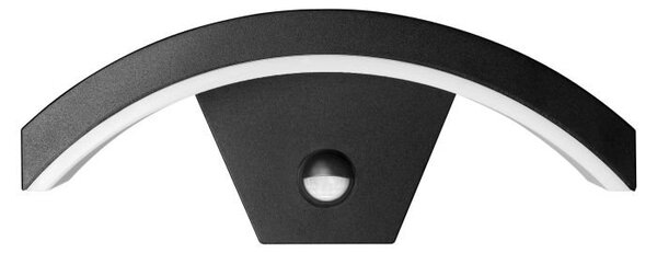 LED Zahradní lampa s PIR Adviti PILEA AD-OP-6572BLPMR4 700lm, IP54, 4000K, černá