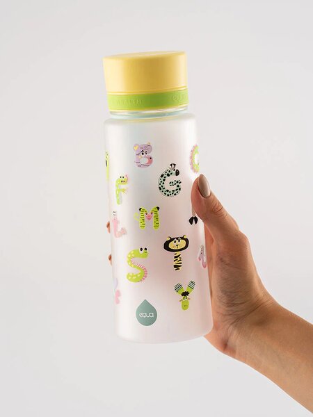 Plastová BPA free lahev z tritanu EQUA Alpha Zoo 600 ml