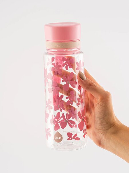 Plastová BPA free lahev z tritanu EQUA Think Pink 600 ml
