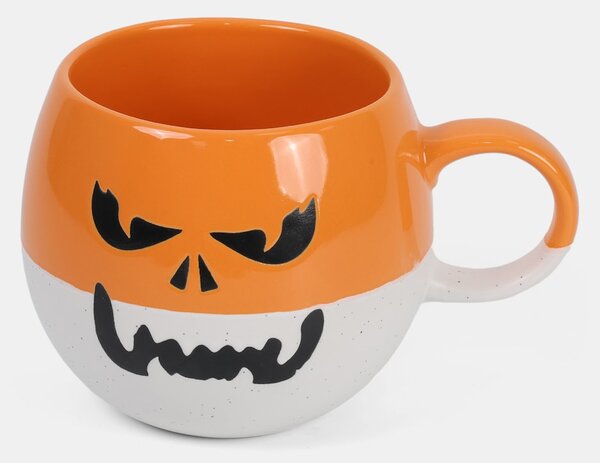 Sinsay - Hrnek s halloweenským motivem - oranžová
