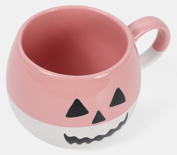 Sinsay - Hrnek s halloweenským motivem - pastelová růžová