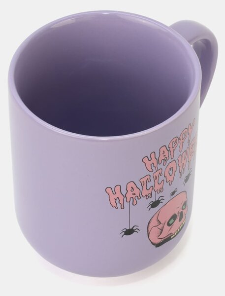 Sinsay - Keramický hrnek s uchem na Halloween - fialová