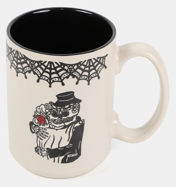 Sinsay - Hrnek s halloweenským motivem - černá