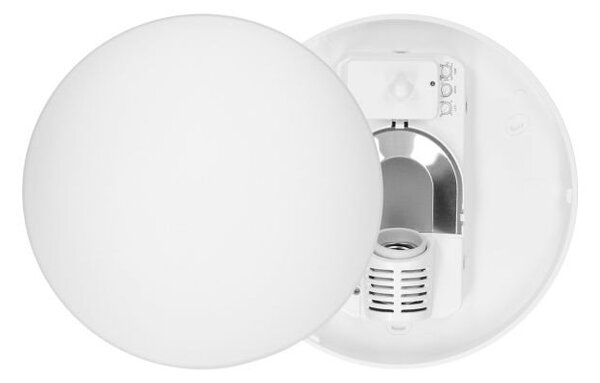 Svítidlo se snímačem pohybu MARIN AD-PL-303WE27SMM ,sklo, E27, 60W, IP20