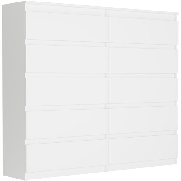 Komoda Remmet (bílá). Akce -17%