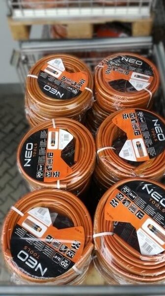 Zahradní hadice NEO 1/2" oranžová, 4vrstvá, 20 barů, Economic 30m