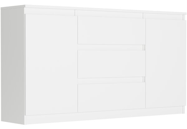 Komoda Rymaxa (bílá). Akce -13%