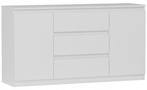 Komoda Rymaxa (bílá). Akce -13%
