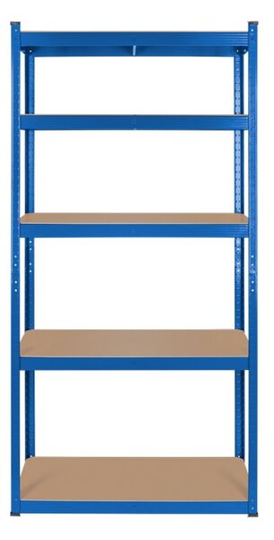 Skladový regál REBEL RB-1251BL 180x90x40, modrý