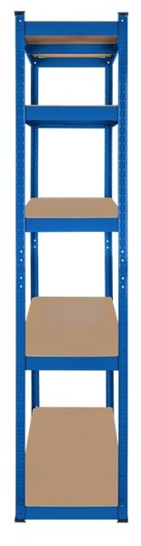 Skladový regál REBEL RB-1251BL 180x90x40, modrý