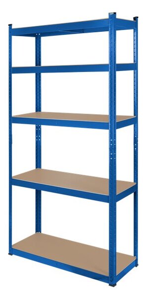 Skladový regál REBEL RB-1251BL 180x90x40, modrý