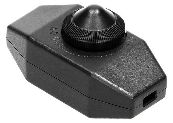 Stmívač šňůrový černý ORNO OR-AE-1393/B
