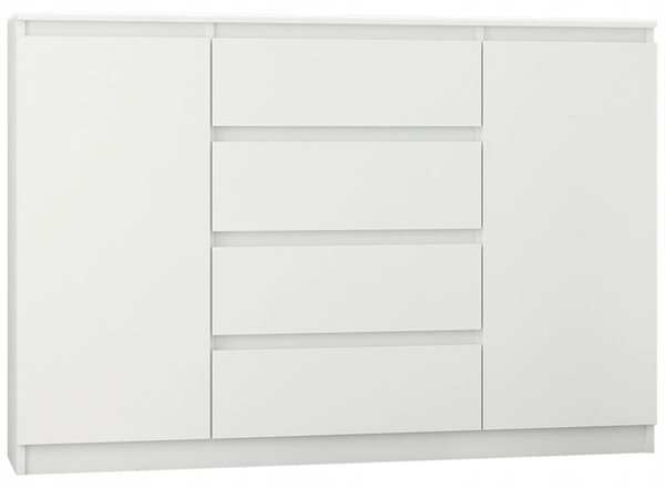 Komoda Riveus (bílá). Akce -13%