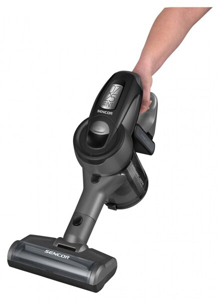 SENCOR tyčový vysavač 4 v 1 SVC 0725BK + záruka 6 let na motor + záruka 2 roky na baterii