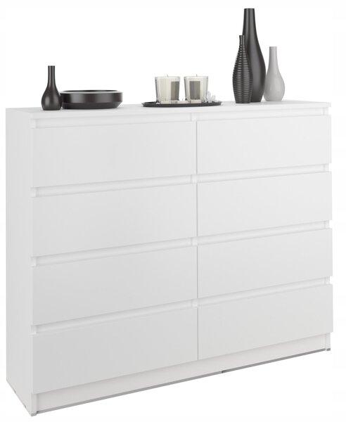 Komoda Ronnua (bílá). Akce -15%