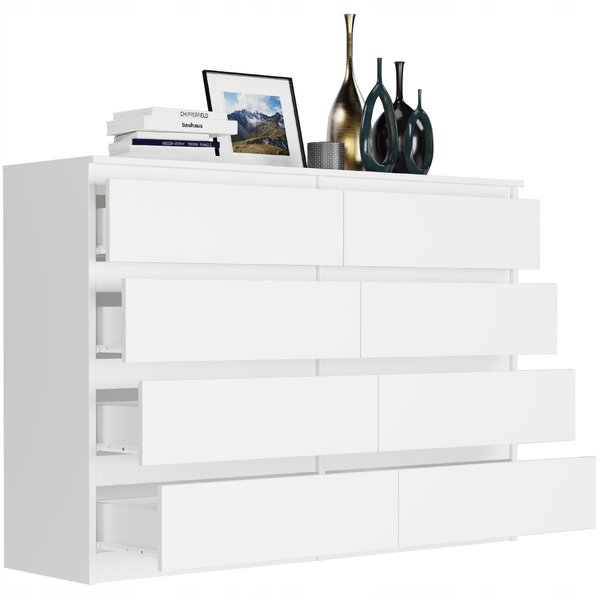 Komoda Ronnua (bílá). Akce -15%