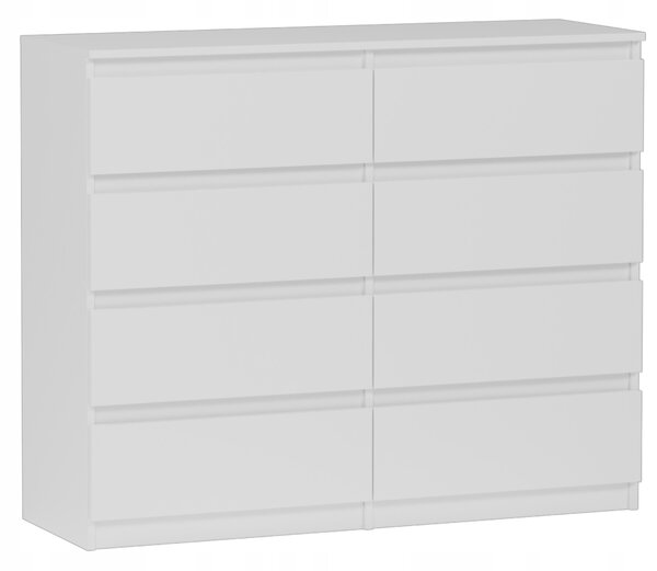 Komoda Ronnua (bílá). Akce -15%