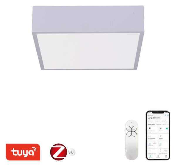 Immax NEO CANTO SLIM Smart stropní svítidlo 28x28x7cm 22W 1610lm bílé Zigbee 3.0