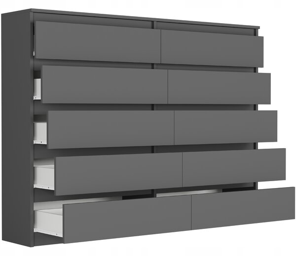 Komoda Ragama (antracit). Akce -12%