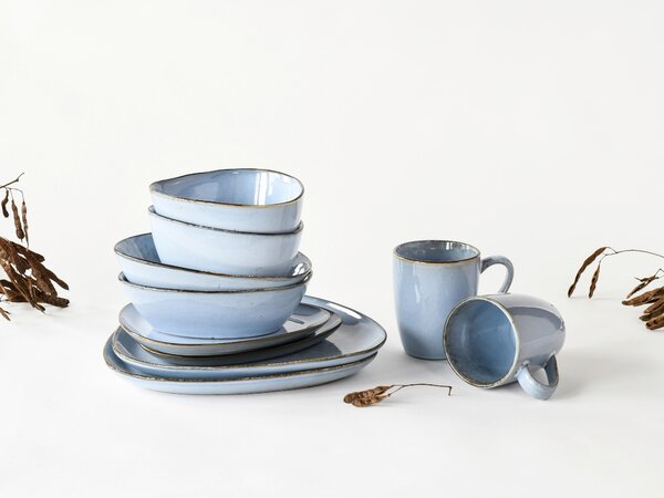 KOMBINOVANÁ SOUPRAVA, 10dílné, kamenina Creatable - Online Only nádobí, Online Only
