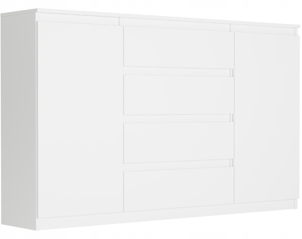 Komoda Rubbon (bílá). Akce -16%