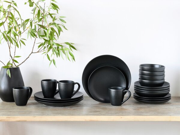 KOMBINOVANÁ SOUPRAVA, 20dílné, kamenina Creatable - Online Only nádobí, Online Only