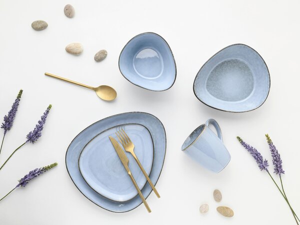 KOMBINOVANÁ SOUPRAVA, 10dílné, kamenina Creatable - Online Only nádobí, Online Only