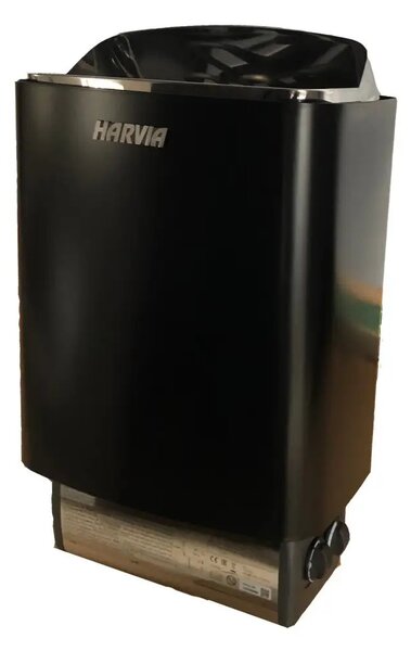 Harvia saunová kamna elektrická Sound m90 s regulací chrom limited edition