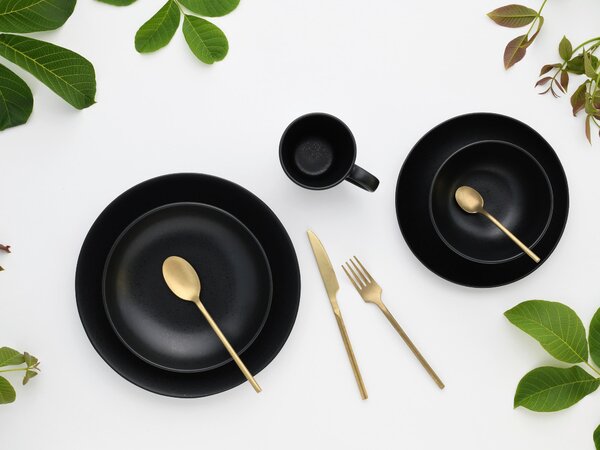 KOMBINOVANÁ SOUPRAVA, 20dílné, kamenina Creatable - Online Only nádobí, Online Only