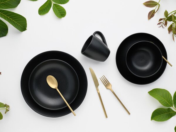 KOMBINOVANÁ SOUPRAVA, 20dílné, kamenina Creatable - Online Only nádobí, Online Only
