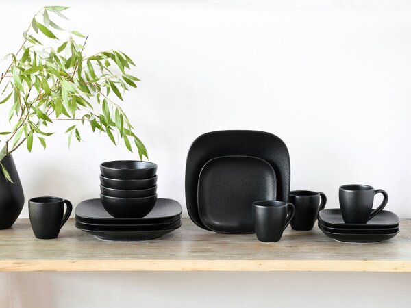 KOMBINOVANÁ SOUPRAVA, 16dílné, kamenina Creatable - Online Only nádobí, Online Only