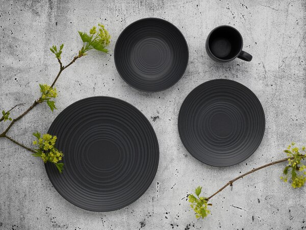 KOMBINOVANÁ SOUPRAVA, 24dílné, kamenina Creatable - Online Only nádobí, Online Only