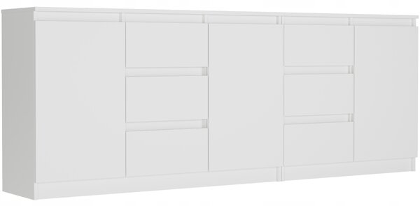 Komoda Reddis (bílá). Akce -18%