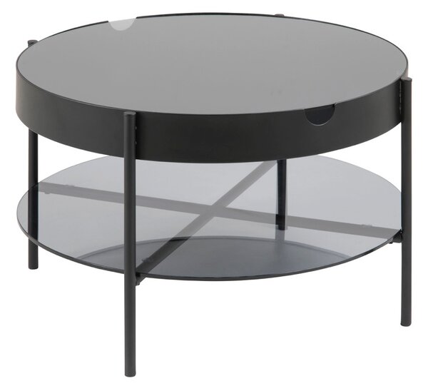 Actona Konferenční stolek Tipton 389 Barva: šedá Ø45x50 cm