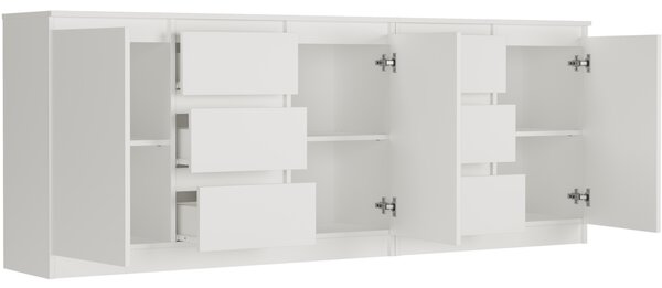 Komoda Reddis (bílá). Akce -18%