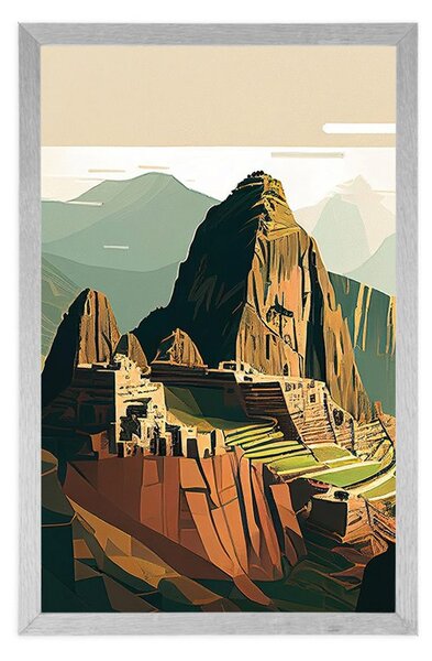 Plakát skvostné Machu Picchu
